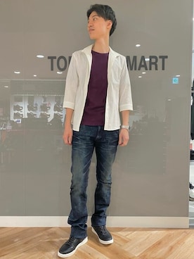 TORNADO MART_officialさん（メンズ・184cm）の夏コーディネート