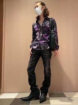「TORNADO MART（トルネードマート）のアイテム（バッグ）」を使った、TORNADO MART_officialさん（メンズ・170cm）の秋コーディネート