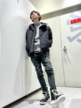 「アイテム（その他シューズ）」を使った、TORNADO MART_officialさん（メンズ・171cm）の冬コーディネート