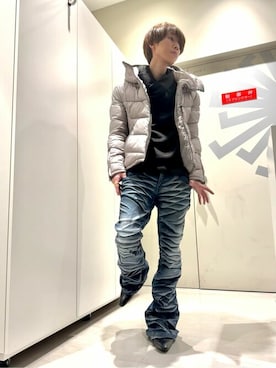 「アイテム（その他トップス）」を使った、TORNADO MART_officialさん（メンズ・171cm）の冬コーディネート