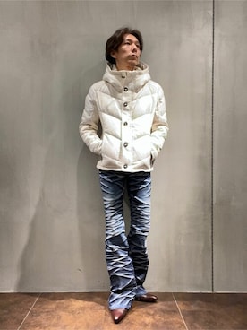 「アイテム（その他シューズ）」を使った、TORNADO MART_officialさん（メンズ・174cm）の冬コーディネート