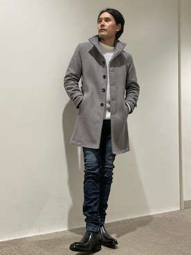 「TORNADO MART（トルネードマート）のアイテム（ジャケット/アウター）」を使った、TORNADO MART_officialさん（メンズ・168cm）の冬コーディネート