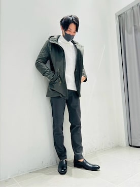 「アイテム（その他シューズ）」を使った、TORNADO MART_officialさん（メンズ・175cm）の冬コーディネート