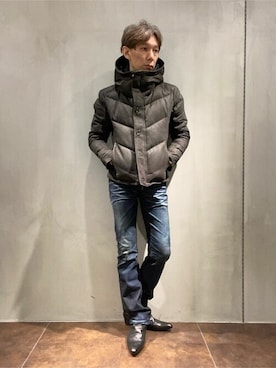 「TORNADO MART（トルネードマート）のアイテム（ジャケット/アウター）」を使った、TORNADO MART_officialさん（メンズ・174cm）の冬コーディネート