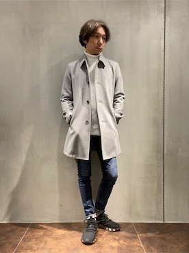 「TORNADO MART（トルネードマート）のアイテム（ジャケット/アウター）」を使った、TORNADO MART_officialさん（メンズ・174cm）の冬コーディネート