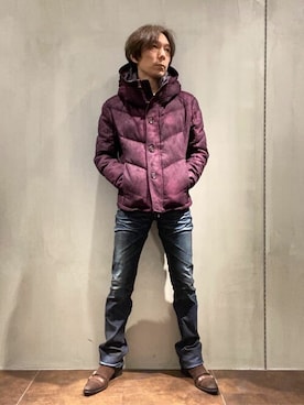 「TORNADO MART（トルネードマート）のアイテム（ジャケット/アウター）」を使った、TORNADO MART_officialさん（メンズ・174cm）の冬コーディネート