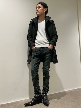 「TORNADO MART（トルネードマート）のアイテム（ジャケット/アウター）」を使った、TORNADO MART_officialさん（メンズ・168cm）の冬コーディネート