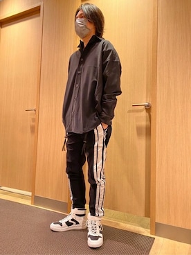 「アイテム（その他シューズ）」を使った、TORNADO MART_officialさん（メンズ・172cm）の冬コーディネート