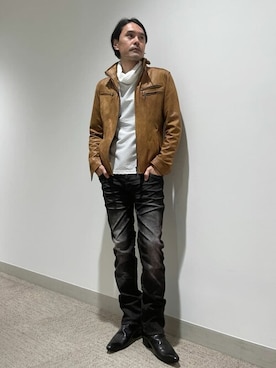 「TORNADO MART（トルネードマート）のアイテム（ジャケット/アウター）」を使った、TORNADO MART_officialさん（メンズ・168cm）の春コーディネート