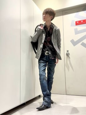 「アイテム（その他シューズ）」を使った、TORNADO MART_officialさん（メンズ・171cm）の春コーディネート