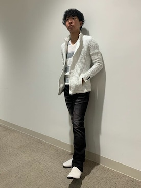 「TORNADO MART（トルネードマート）のアイテム（テーラードジャケット）」を使った、TORNADO MART_officialさん（メンズ・170cm）の春コーディネート