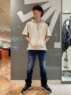 「アイテム（その他シューズ）」を使った、TORNADO MART_officialさん（メンズ・184cm）の春コーディネート