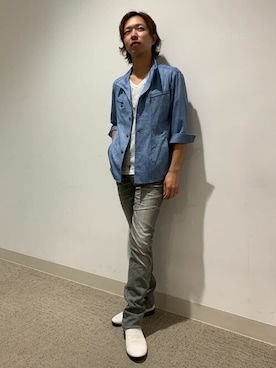 「TORNADO MART（トルネードマート）のアイテム（ジャケット/アウター）」を使った、TORNADO MART_officialさん（メンズ・170cm）の夏コーディネート