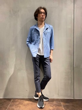「TORNADO MART（トルネードマート）のアイテム（ジャケット/アウター）」を使った、TORNADO MART_officialさん（メンズ・174cm）の夏コーディネート