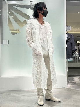 「TORNADO MART（トルネードマート）のアイテム（パンツ）」を使った、TORNADO MART_officialさん（メンズ・172cm）の夏コーディネート