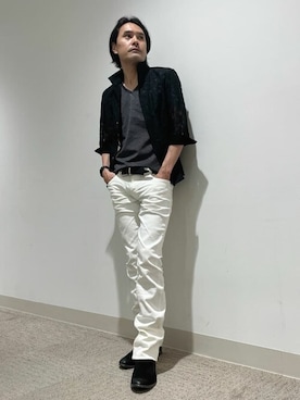 「TORNADO MART（トルネードマート）のアイテム（パンツ）」を使った、TORNADO MART_officialさん（メンズ・168cm）の夏コーディネート
