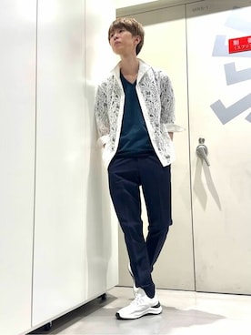 「TORNADO MART（トルネードマート）のアイテム（パンツ）」を使った、TORNADO MART_officialさん（メンズ・171cm）の夏コーディネート