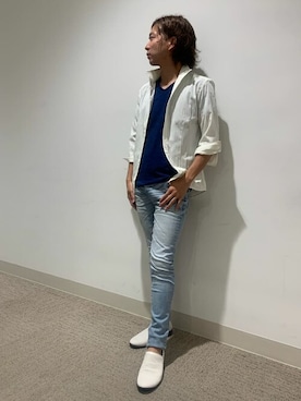 「TORNADO MART（トルネードマート）のアイテム（パンツ）」を使った、TORNADO MART_officialさん（メンズ・170cm）の夏コーディネート