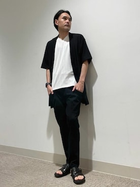 「TORNADO MART（トルネードマート）のアイテム（パンツ）」を使った、TORNADO MART_officialさん（メンズ・168cm）の秋コーディネート