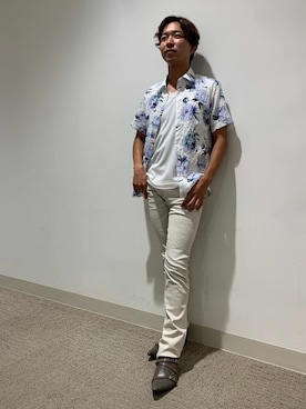 「TORNADO MART（トルネードマート）のアイテム（パンツ）」を使った、TORNADO MART_officialさん（メンズ・170cm）の秋コーディネート