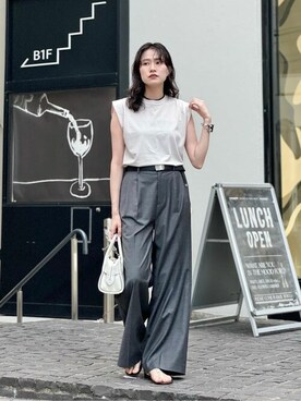 「K.JACQUES（ケイジャック）のアイテム」を使った、wgkatoさん（レディース・167cm）の春コーディネート