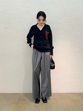 「Whim Gazette（ウィムガゼット）のアイテム（ブーツ）」を使った、wgkatoさん（レディース・167cm）の冬コーディネート