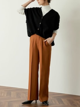 「Re:EDIT（リエディ）のアイテム（バッグ）」を使った、reedit_officialさん（レディース・162cm）の冬コーディネート