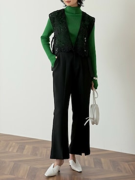 reedit_officialさん(レディース・162cm)の冬コーディネート