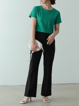 reedit_officialさん（レディース・162cm）の春コーディネート