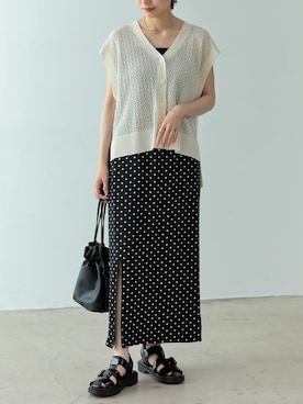 reedit_officialさん（レディース・162cm）の春コーディネート