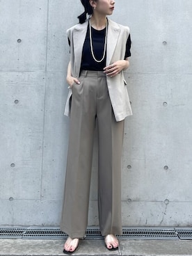 reedit_officialさん（レディース・162cm）の春コーディネート