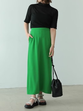 reedit_officialさん（レディース・162cm）の夏コーディネート