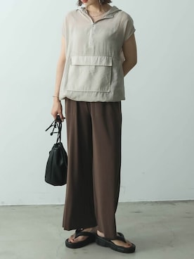 reedit_officialさん（レディース・162cm）の夏コーディネート