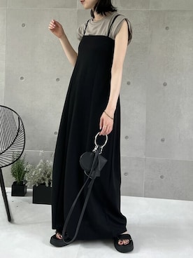 reedit_officialさん（レディース・162cm）の夏コーディネート