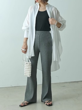 reedit_officialさん（レディース・162cm）の夏コーディネート