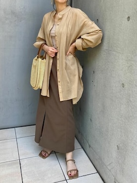 「リエディ」｜「アイテム（キャミソール）」を使った、reedit_officialさん（レディース・162cm）の夏コーディネート