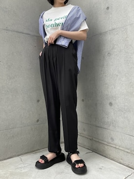 reedit_officialさん(レディース・162cm)の夏コーディネート