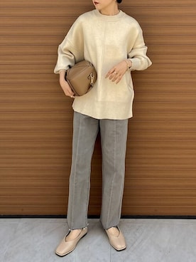 「ストレートデニム」｜reedit_officialさん（レディース・162cm）の夏コーディネート