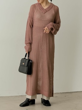 「Re:EDIT（リエディ）のアイテム（バッグ）」を使った、reedit_officialさん（レディース・162cm）の夏コーディネート