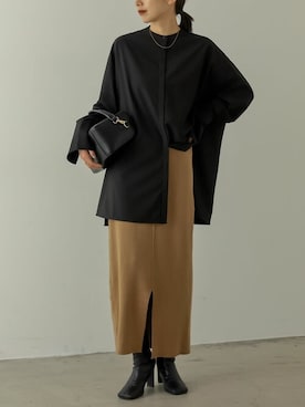 「ナロースカート」｜reedit_officialさん（レディース・162cm）の秋コーディネート