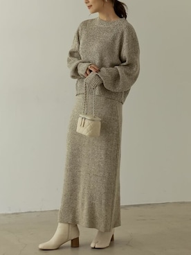 「ナロースカート」｜reedit_officialさん（レディース・162cm）の秋コーディネート