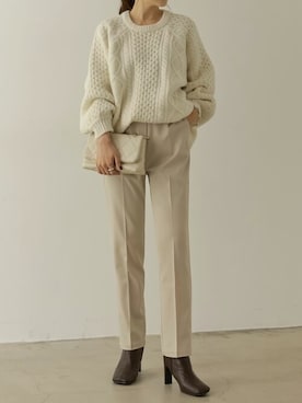 「Re:EDIT（リエディ）のアイテム（バッグ）」を使った、reedit_officialさん（レディース・162cm）の秋コーディネート