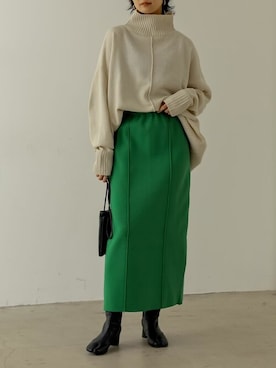 「Re:EDIT（リエディ）の足袋ブーツ（ブーツ）」を使った、reedit_officialさん（レディース・162cm）の秋コーディネート