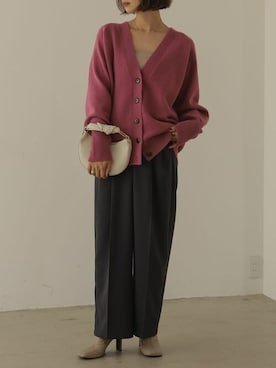 「Re:EDIT（リエディ）のアイテム（バッグ）」を使った、reedit_officialさん（レディース・162cm）の秋コーディネート