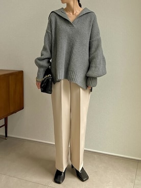 reedit_officialさん（レディース・162cm）の秋コーディネート