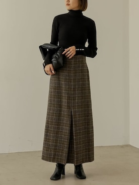 「ナロースカート」｜reedit_officialさん（レディース・162cm）の秋コーディネート