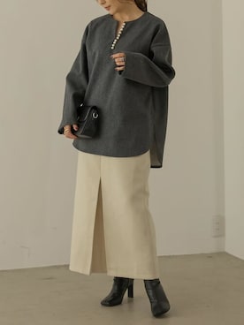 「Re:EDIT（リエディ）のアイテム（バッグ）」を使った、reedit_officialさん（レディース・162cm）の秋コーディネート