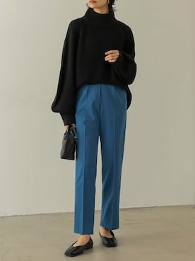 reedit_officialさん（レディース・162cm）の冬コーディネート