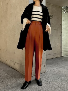 reedit_officialさん(レディース・162cm)の冬コーディネート