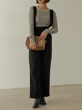 reedit_officialさん（レディース・162cm）の冬コーディネート